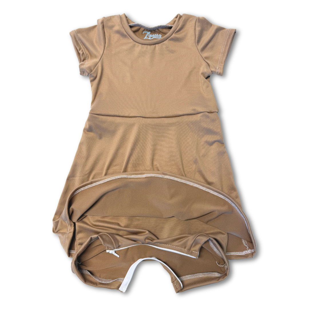 Sand G-Tube Skirted Shortease