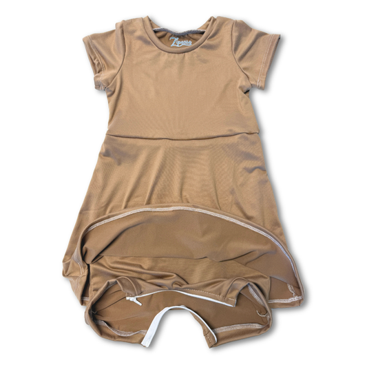 Sand G-Tube Skirted Shortease