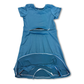 Teal G-Tube Skirted Shortease