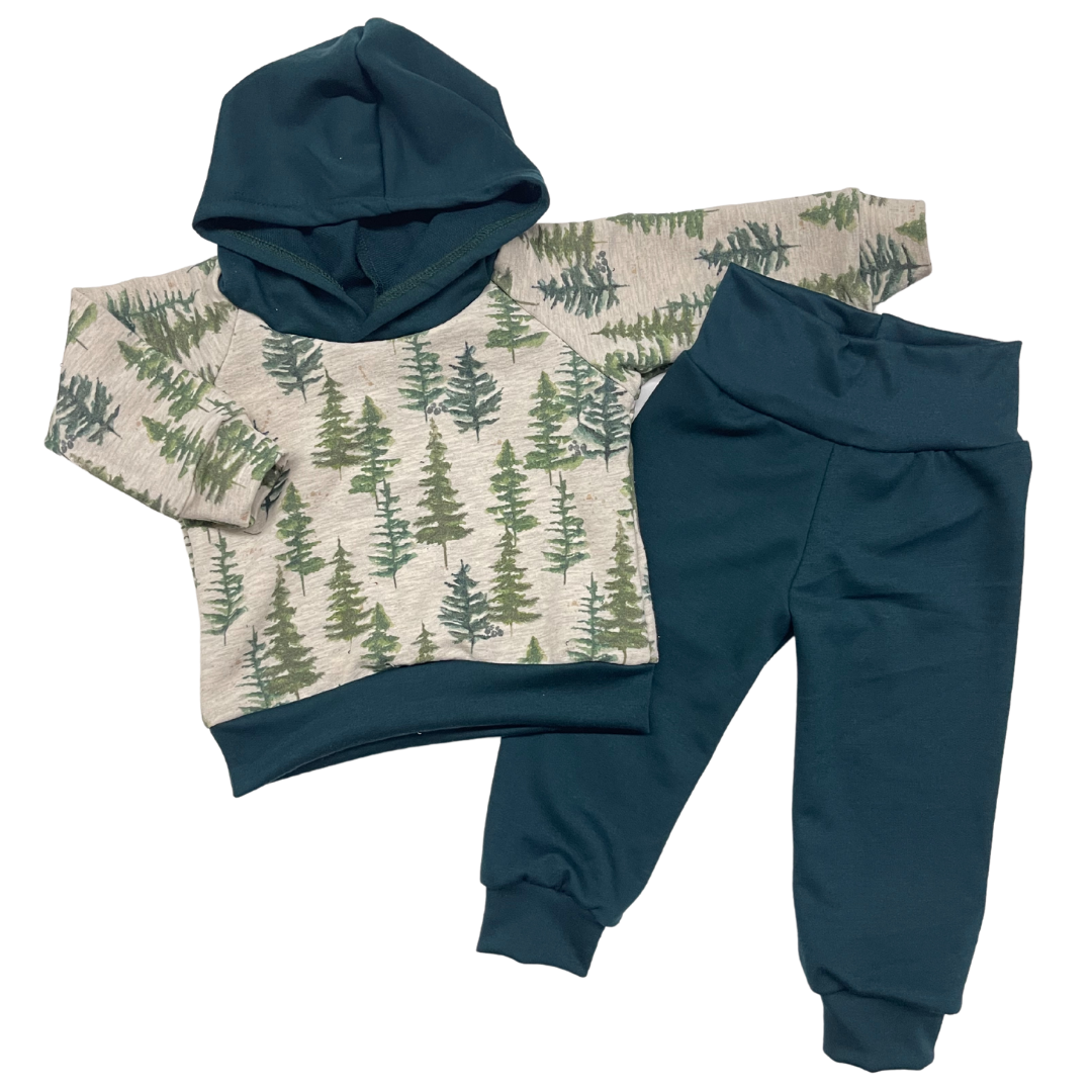 Pine Two Piece Sets - Zipease