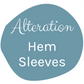 ALTERATION - hem sleeves - Zipease